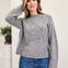 Ribbon Patched Cashmere Sweater