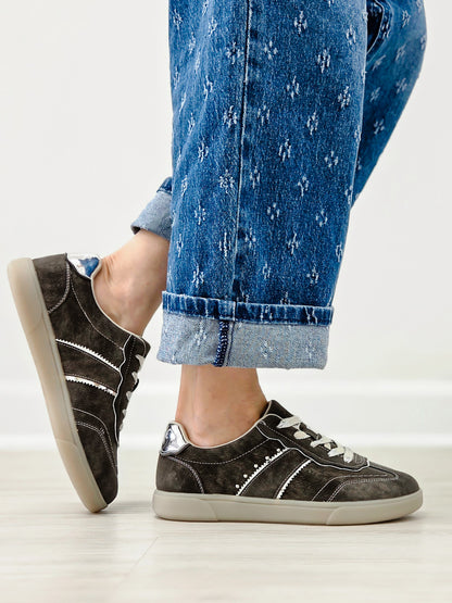 Blowfish Malibu Womens Tastic 2 Sneaker-Smooth Charcoal