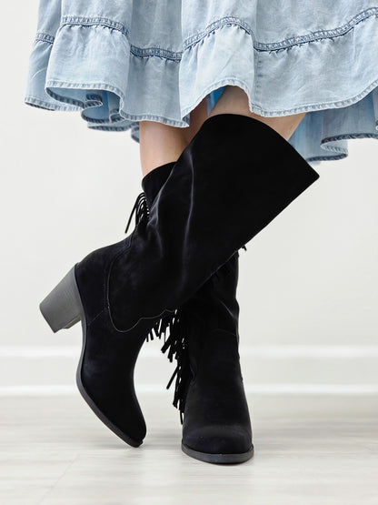 Blowfish Malibu Criss Western Boot-Black