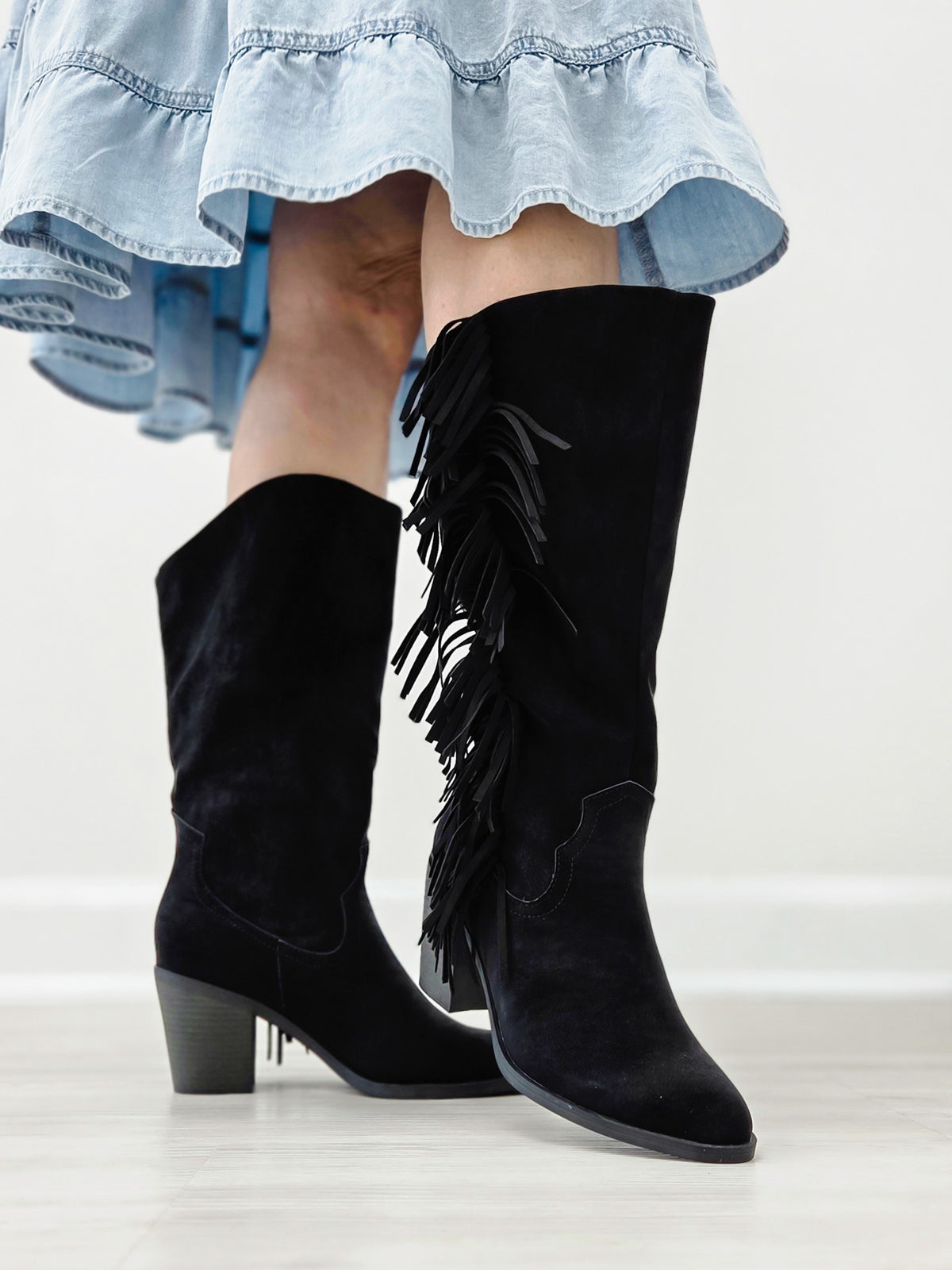 Blowfish Malibu Criss Western Boot-Black
