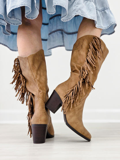 Blowfish Malibu Criss Western Boot-Tan