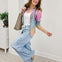 Judy Blue DRAW ME IN Hi-Rise Featherweight Palazzo Elasticated Waistband Jeans