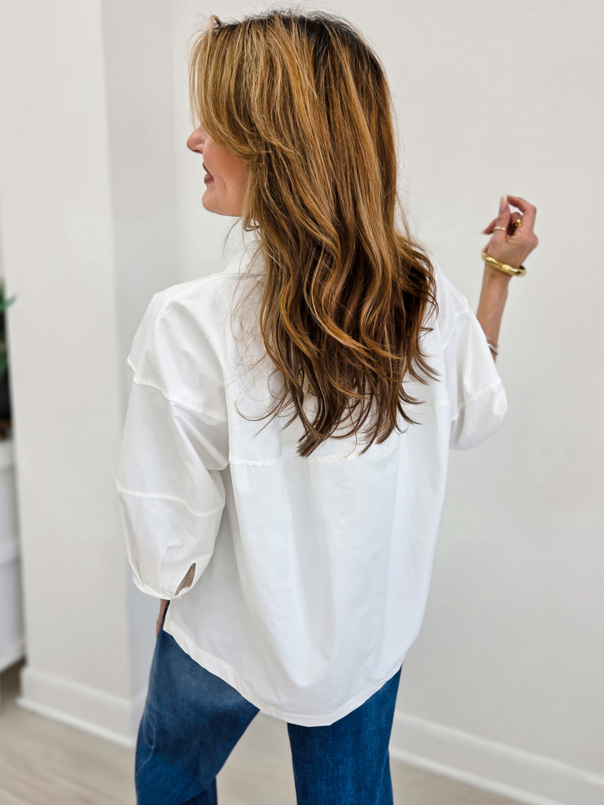Oversized Silhouette Top