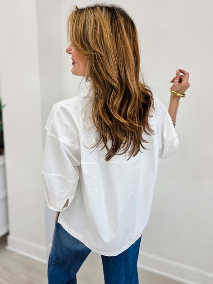 Oversized Silhouette Top