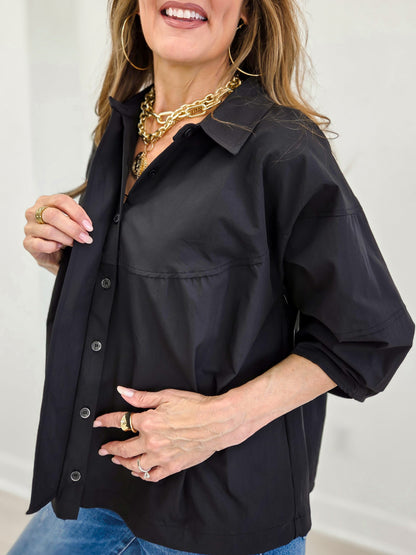 Oversized Silhouette Top