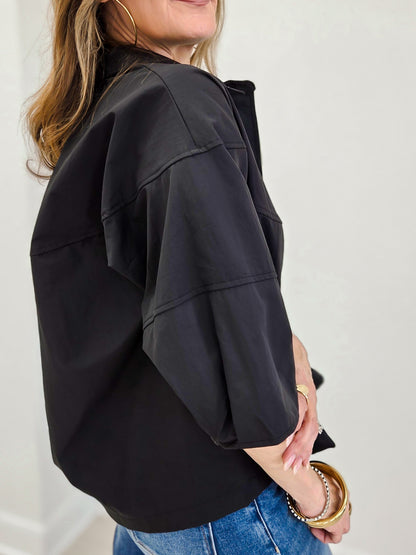 Oversized Silhouette Top