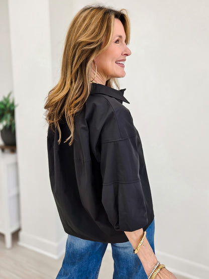 Oversized Silhouette Top