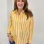 Sue Classic Stripe Button Down Shirt