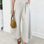 Adele Premium Poplin Wide Leg Pants