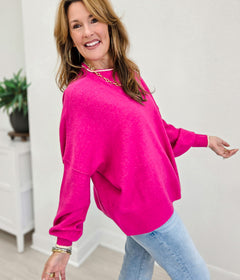 Rolled Turtleneck Sweater