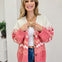 Jacquard Knit Cardigan