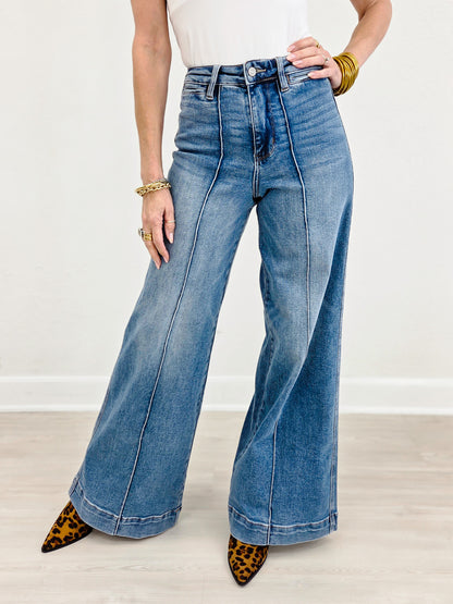 Judy Blue LIZA High Waisted Pallazzo Jean