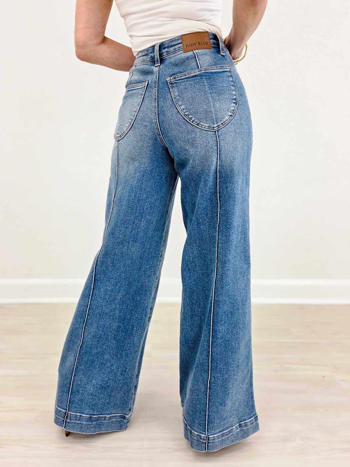 Judy Blue LIZA High Waisted Pallazzo Jean