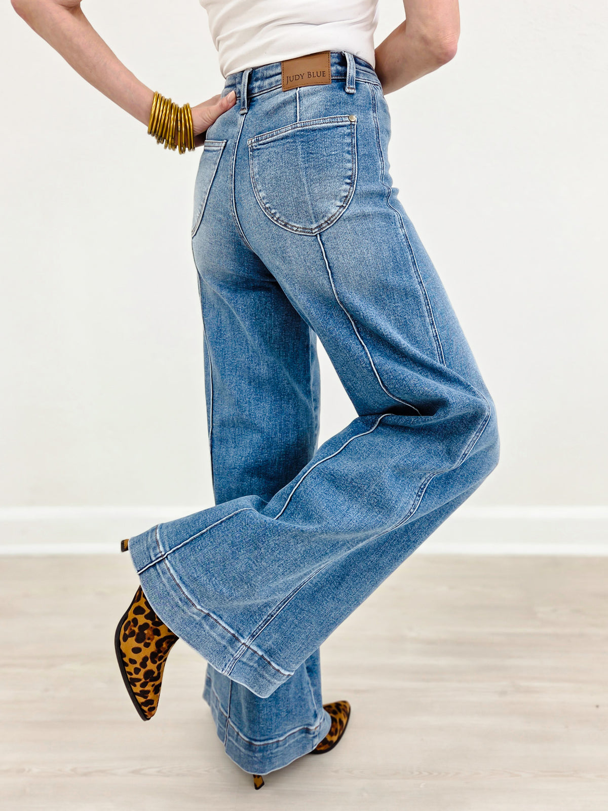 Judy Blue LIZA High Waisted Pallazzo Jean
