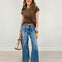 Judy Blue LIZA High Waisted Pallazzo Jean