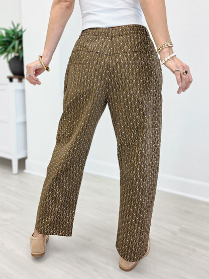 Medallion Print Pants