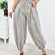 Pull On Strip Wide Leg Pants