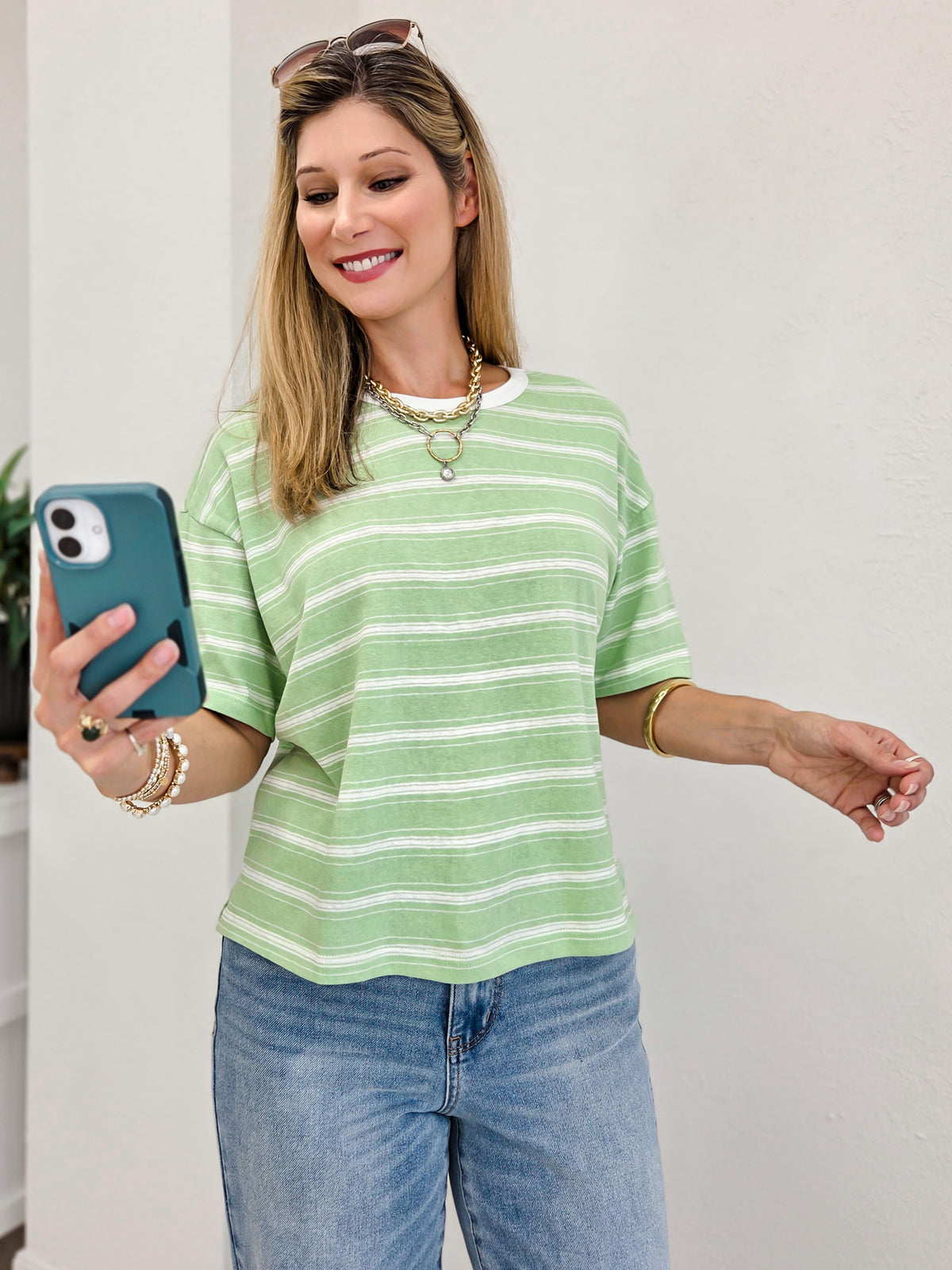 The On The Go Tee - Campus Cool Collection