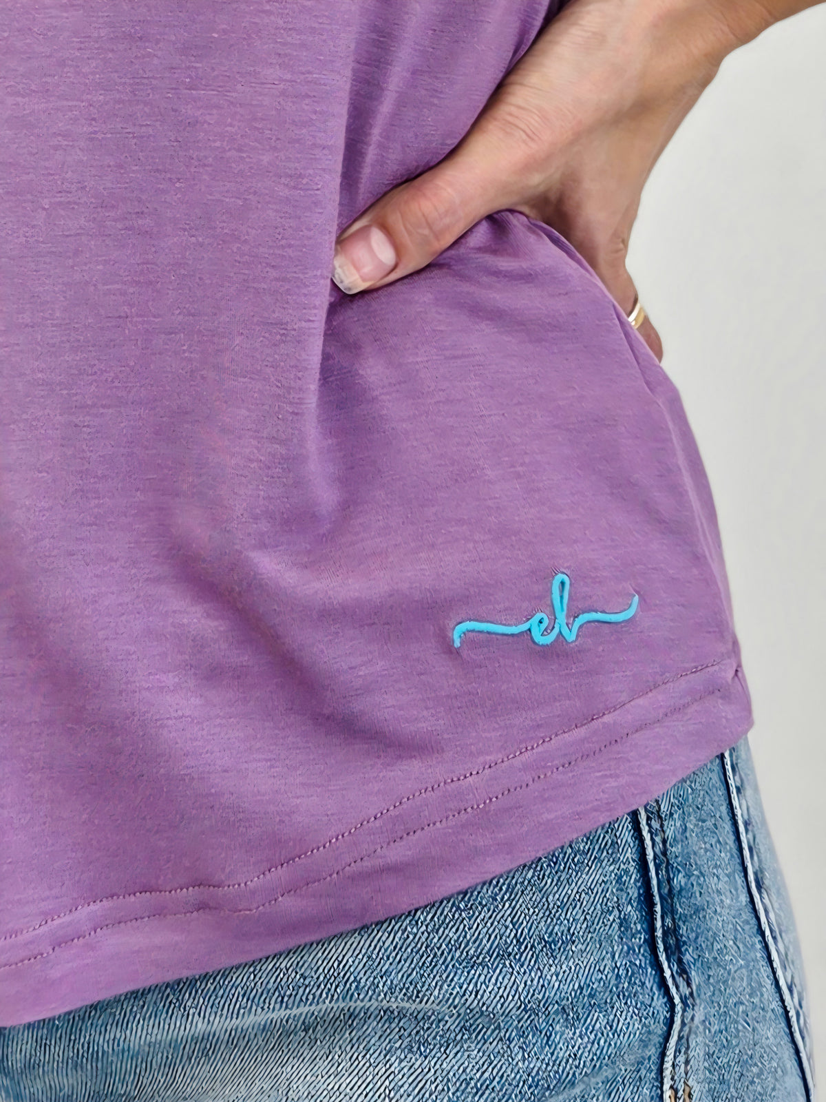 The Soft Touch V-Neck Tee - Campus Cool Collection