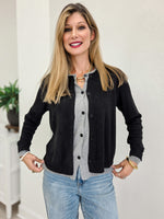 Black & Heather Grey