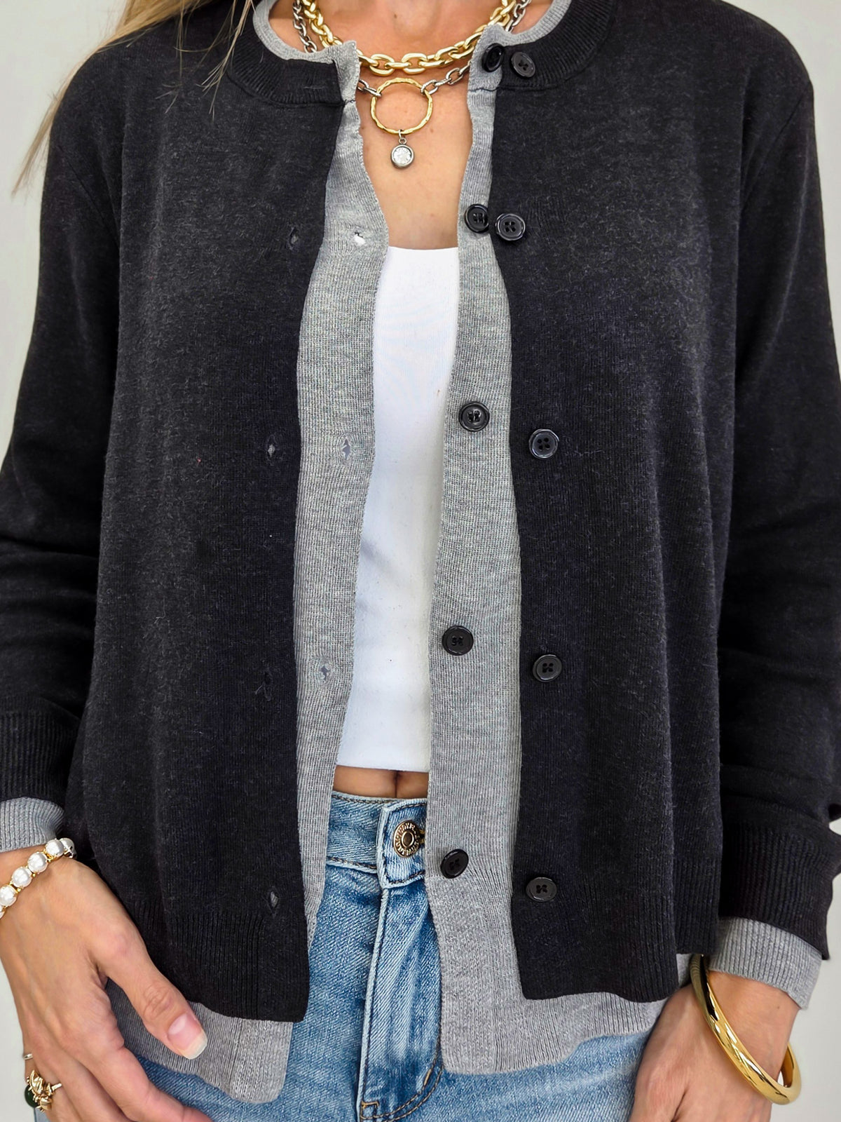 The Signature Layer Cardigan - Rich Neutrals Collection