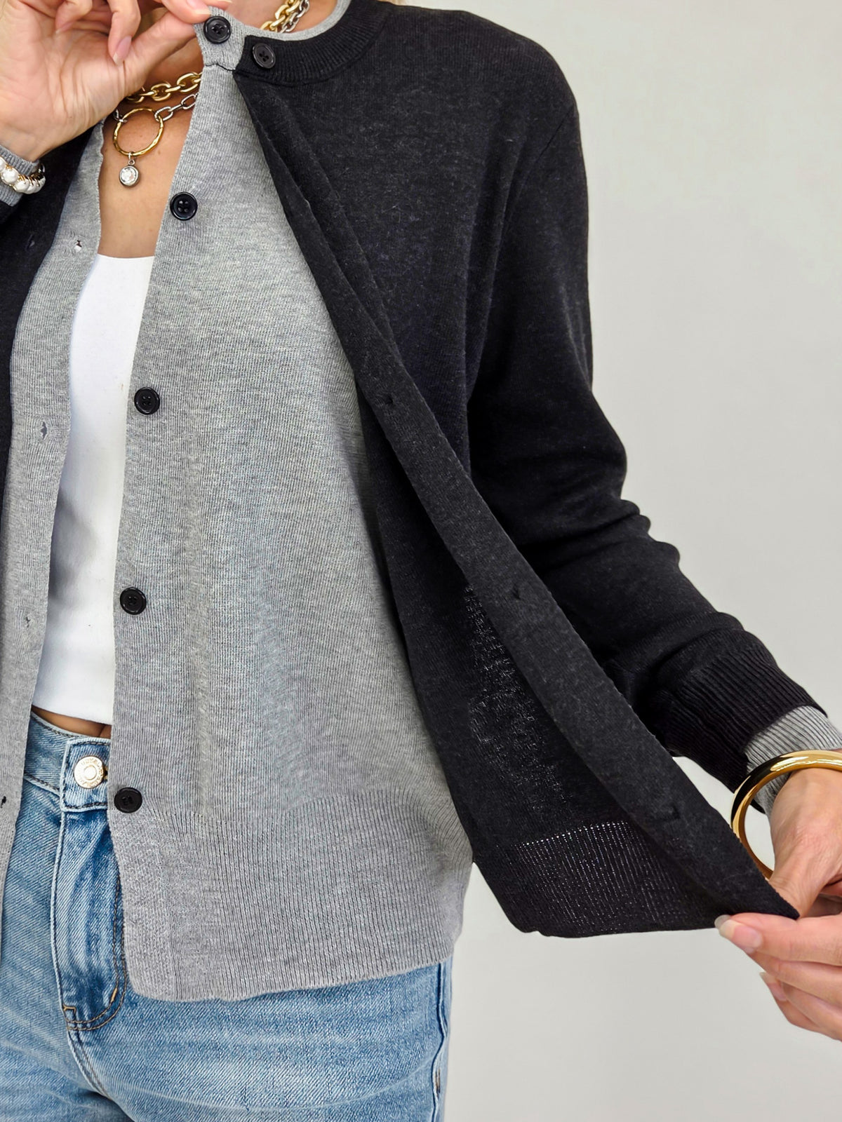 The Signature Layer Cardigan - Rich Neutrals Collection