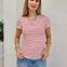 The Classic Charm Short Sleeve Boat Neck Top