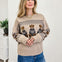 Holiday Bear Motif Sweater