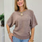 Dolman Sleeve Pullover Sweater