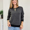 Micro Brushed Pinstripe Top