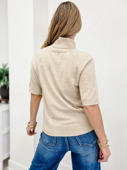 Short Sleeve Raglan Sweater