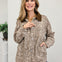 Western Style Animal Print Jacket