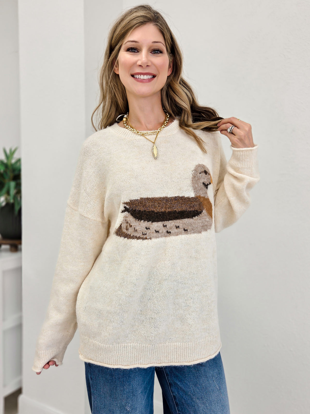 Mallard Long Sleeve Sweater