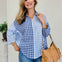 Gingham Girl Half Sleeve Blouse