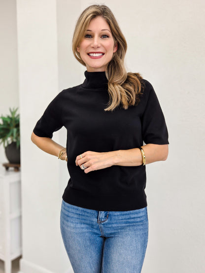 Short Sleeve Raglan Sweater
