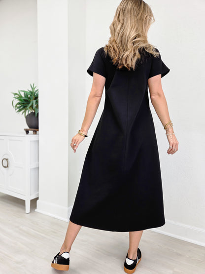 Lucienne Comfort Knit Maxi Dress