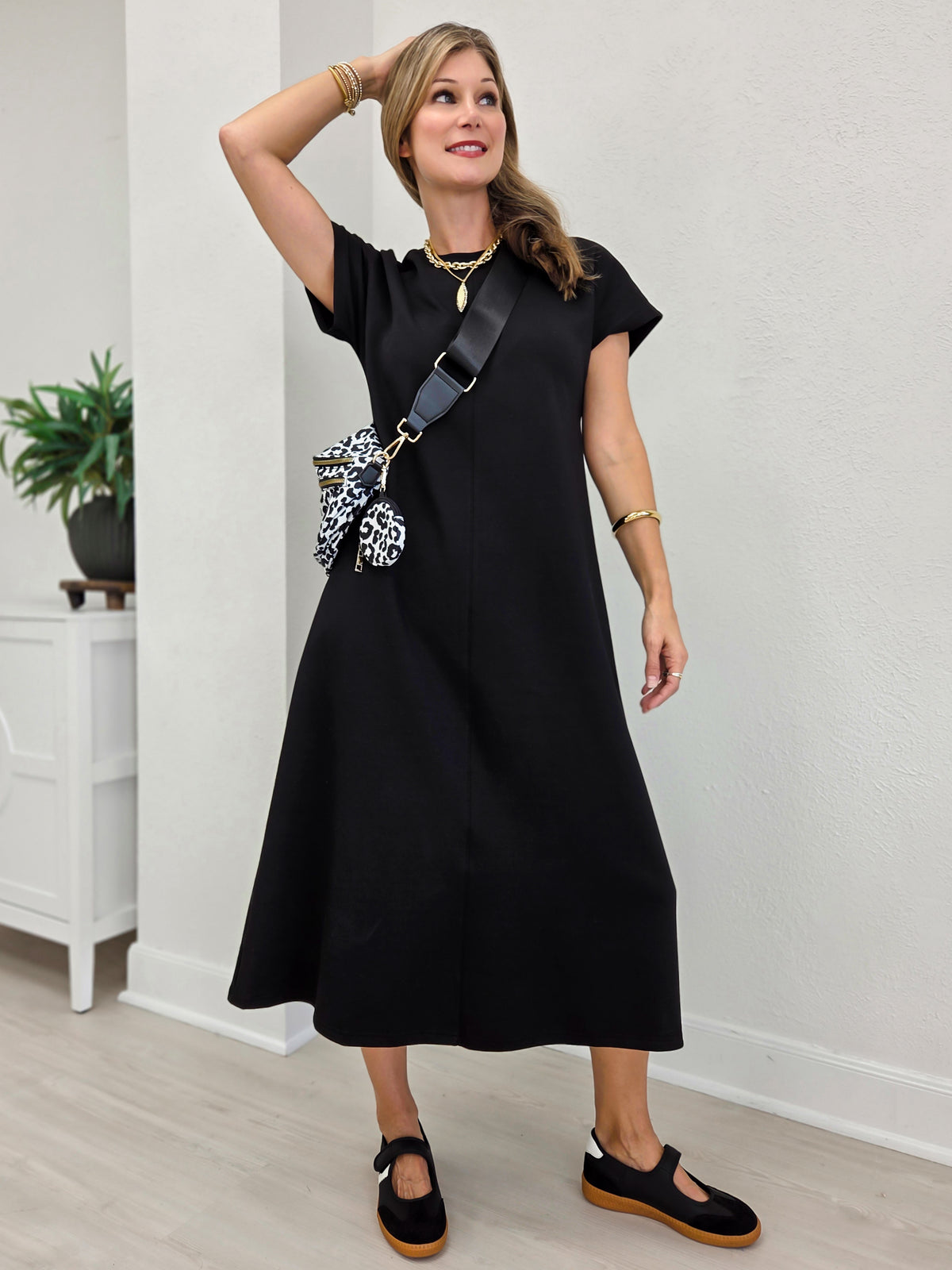 Lucienne Comfort Knit Maxi Dress