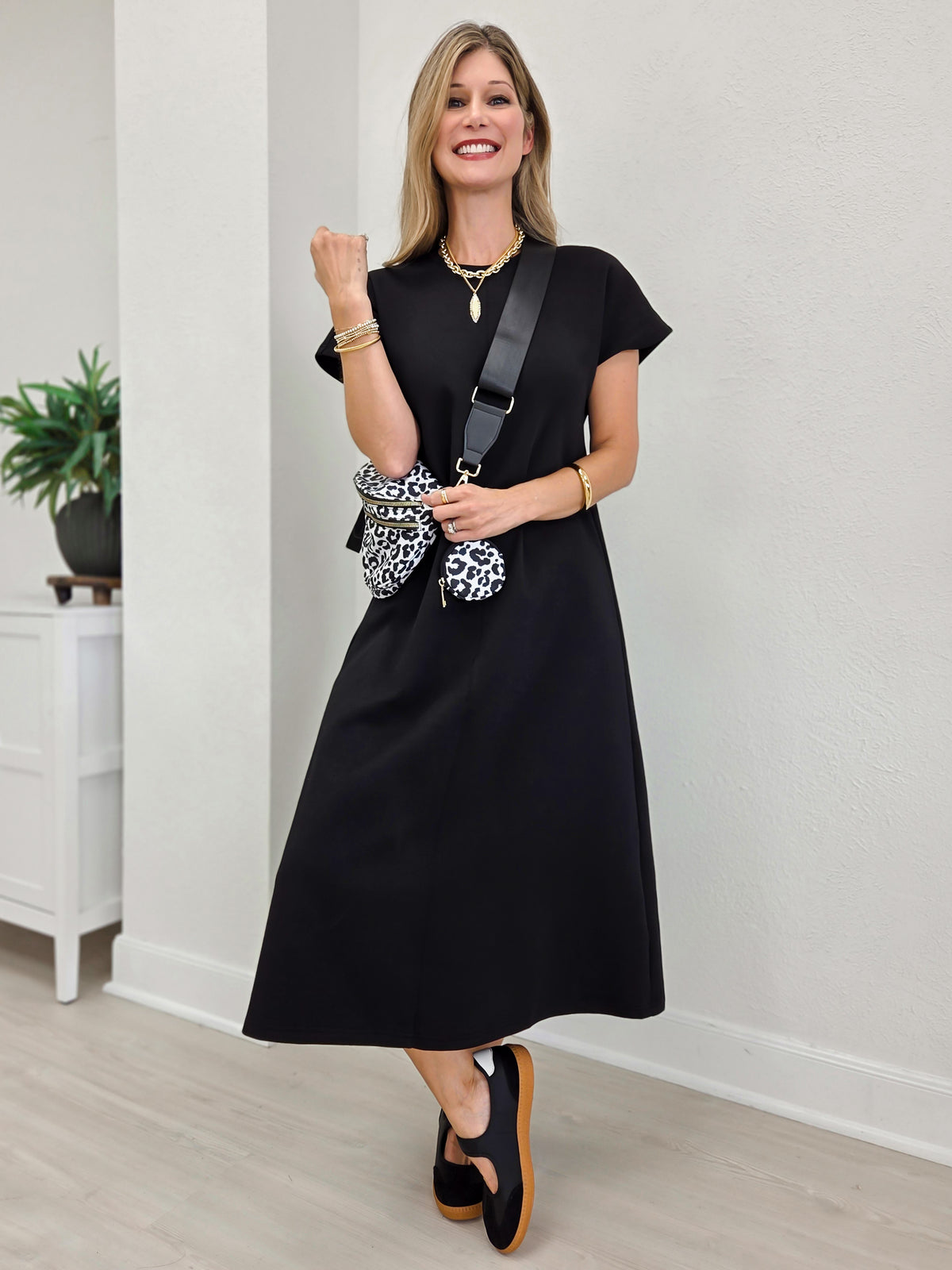 Lucienne Comfort Knit Maxi Dress
