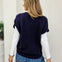 V Neck Button Down Sweater Vest