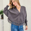 Fringe Hem Doman Batwing Sweater Cardigan