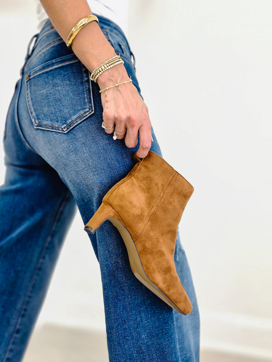 Corkys-Bad Breakup Bootie- Tobacco Bootie