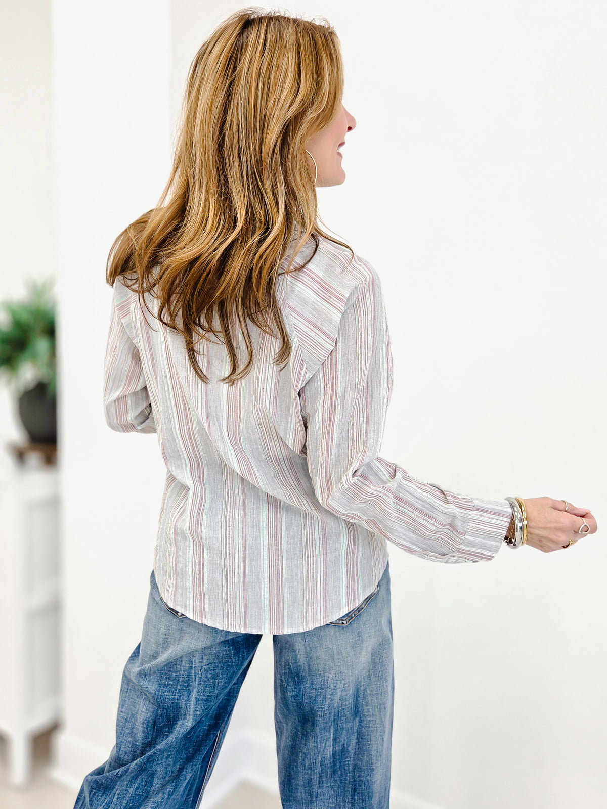Cottage Cutie Button Down Top