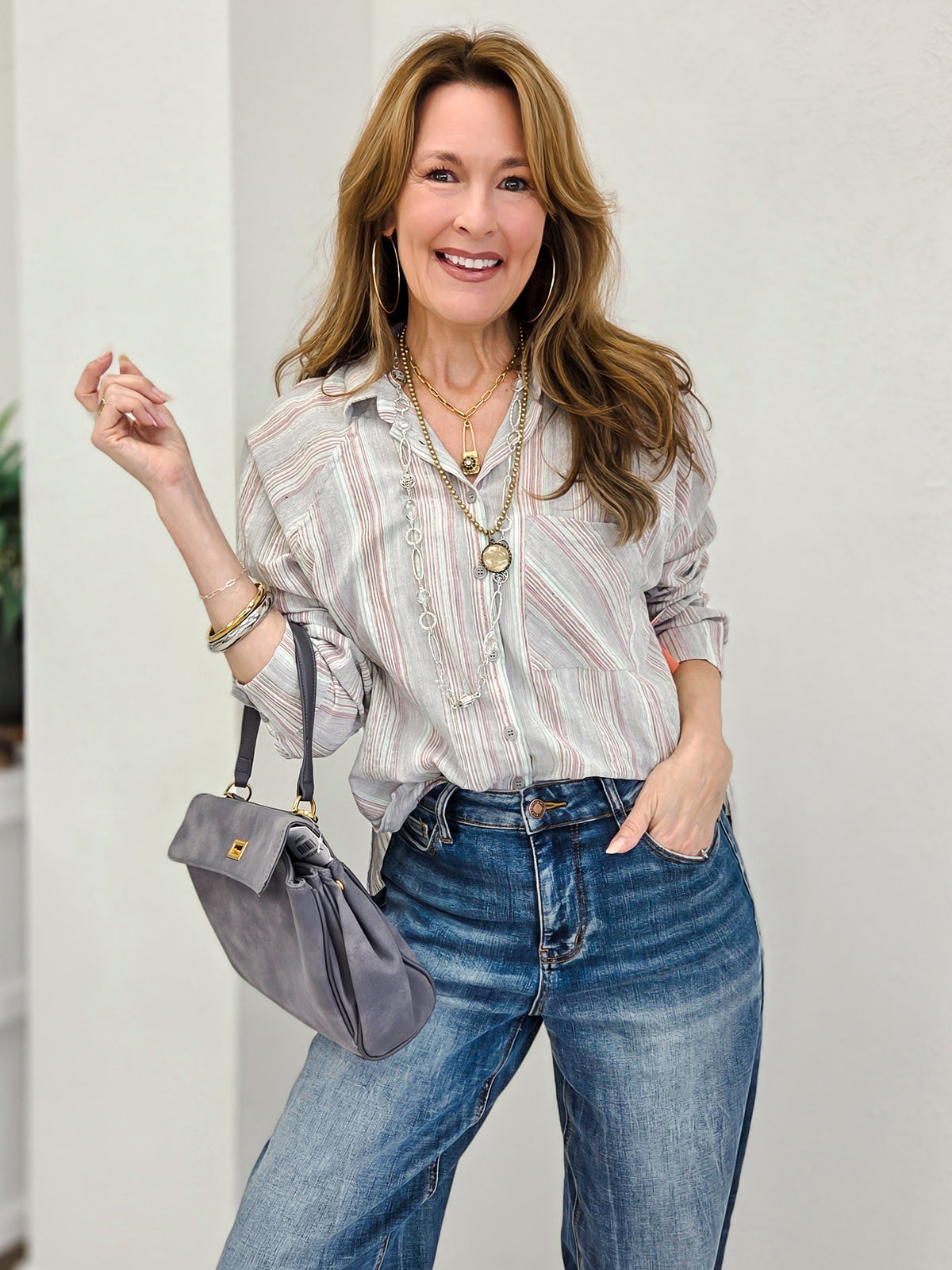 Cottage Cutie Button Down Top