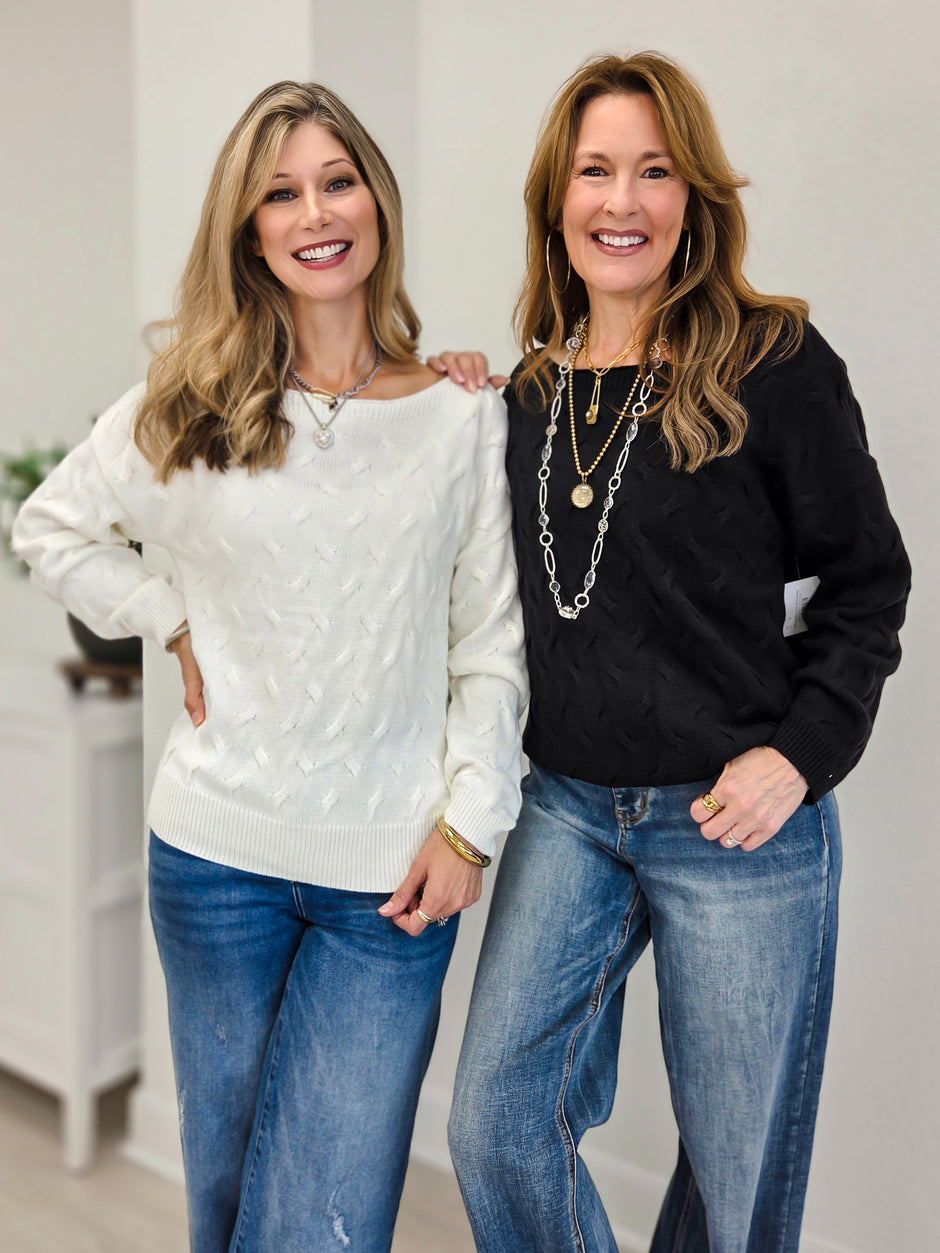 Weekender Scoop Neck Sweater