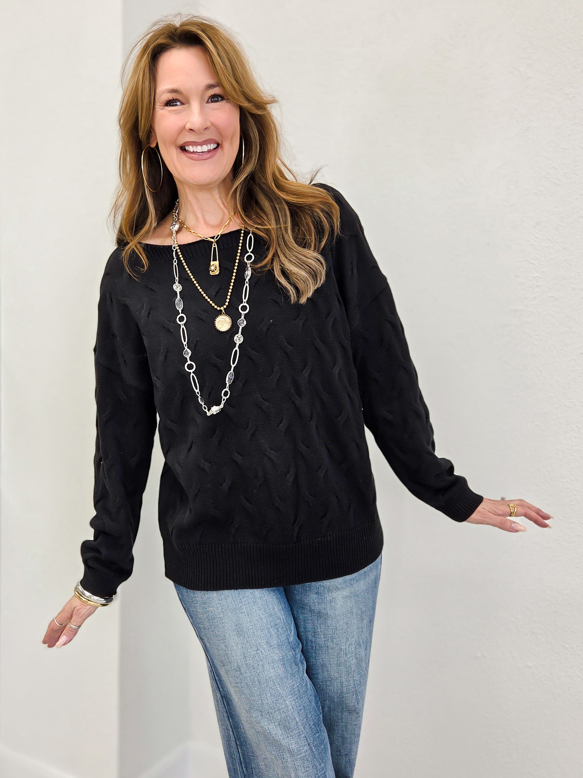 Weekender Scoop Neck Sweater