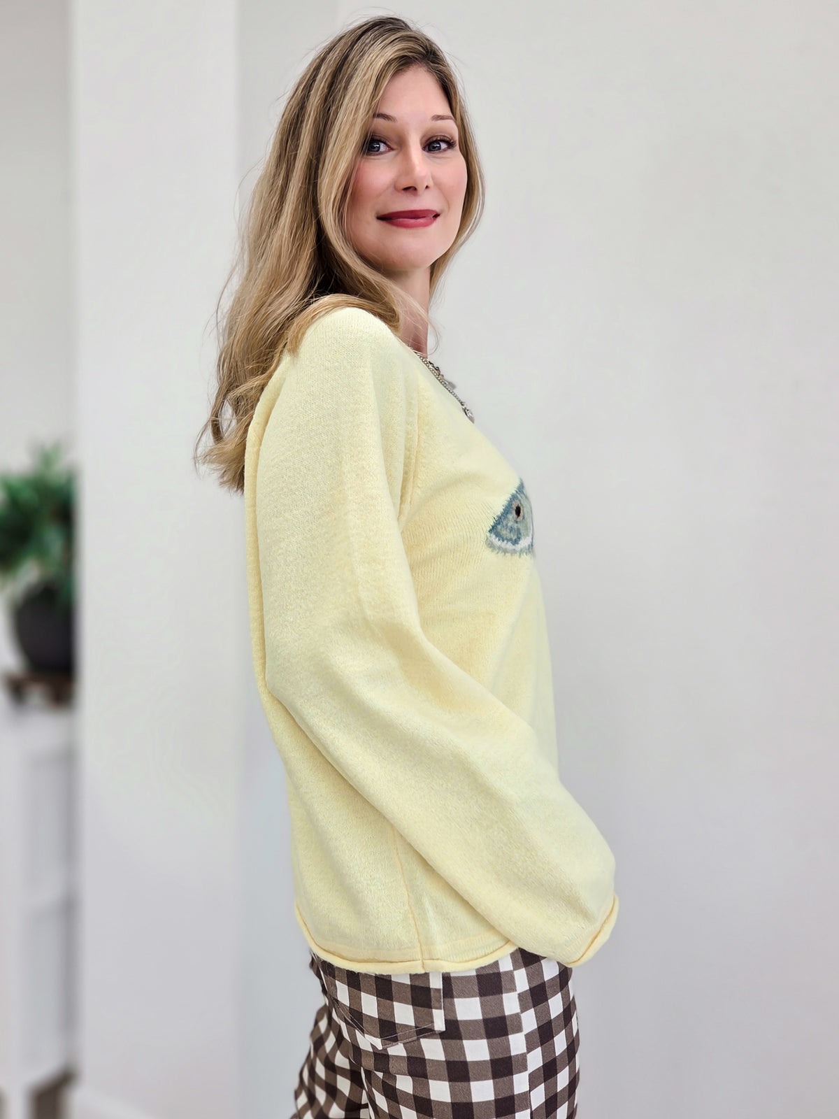 Hooked On You Fish Sweater