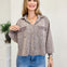 Stretchy Corduroy Inspired Button Jacket