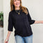 Brushed Rib Pocket Top