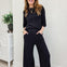 Casual All Day Brushed Rib Pants