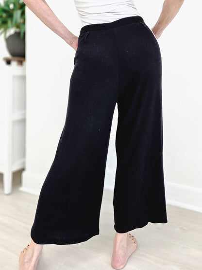 Casual All Day Brushed Rib Pants
